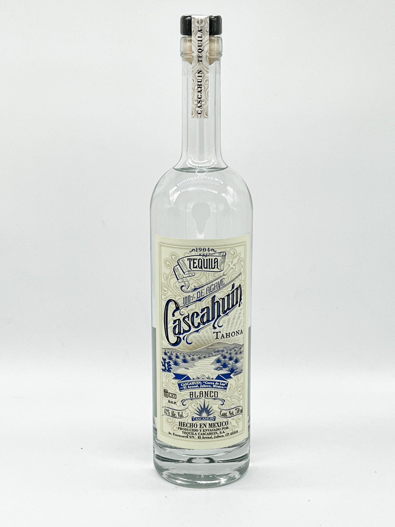 Tequila Cascahuín Tahona 750 ml
